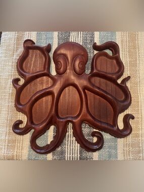 Octopus Charcuterie Board/ Trinket Tray